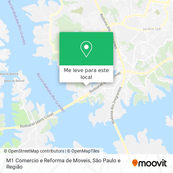 M1 Comercio e Reforma de Moveis mapa