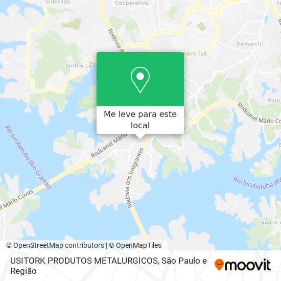 USITORK PRODUTOS METALURGICOS mapa