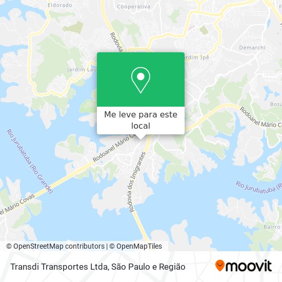 Transdi Transportes Ltda mapa