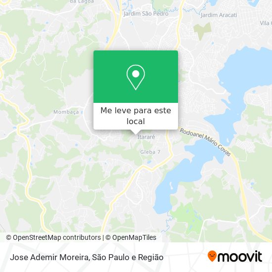 Jose Ademir Moreira mapa