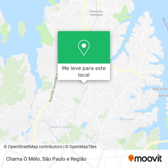 Chama O Mélo mapa