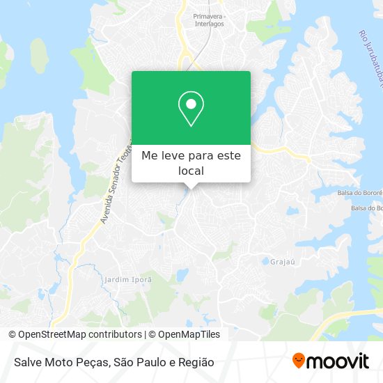 Salve Moto Peças mapa