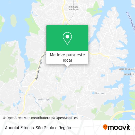 Absolut Fitness mapa