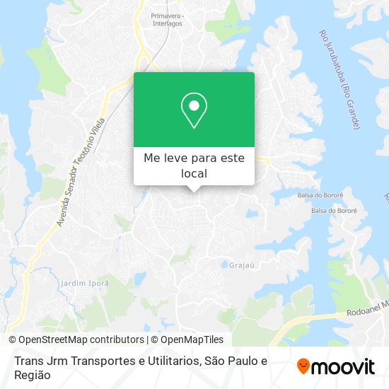 Trans Jrm Transportes e Utilitarios mapa