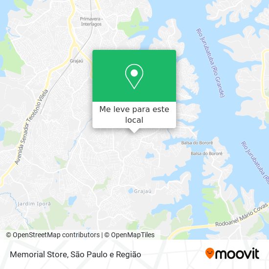Memorial Store mapa