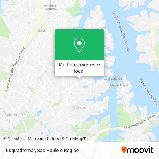 Esquadremar mapa