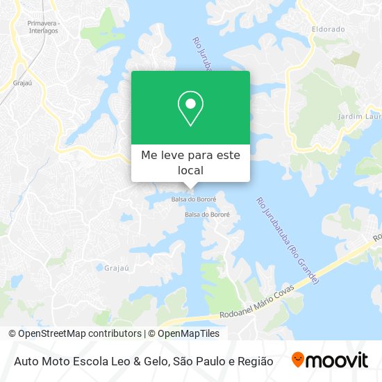 Auto Moto Escola Leo & Gelo mapa