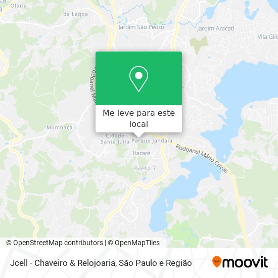 Jcell - Chaveiro & Relojoaria mapa