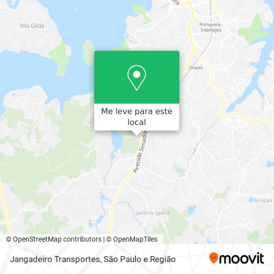 Jangadeiro Transportes mapa