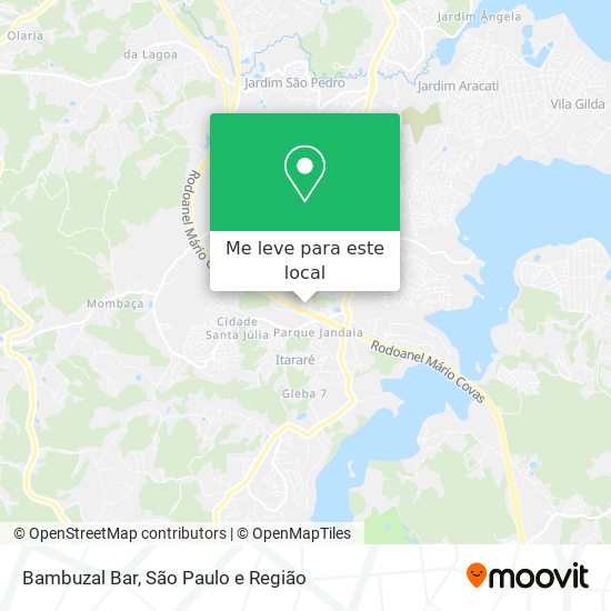 Bambuzal Bar mapa