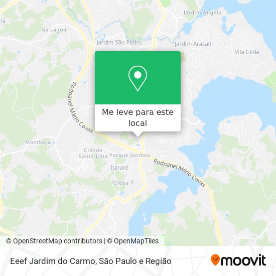 Eeef Jardim do Carmo mapa