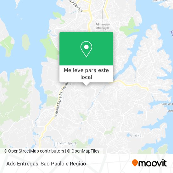 Ads Entregas mapa