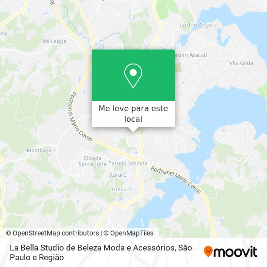 La Bella Studio de Beleza Moda e Acessórios mapa