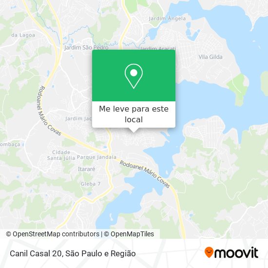 Canil Casal 20 mapa