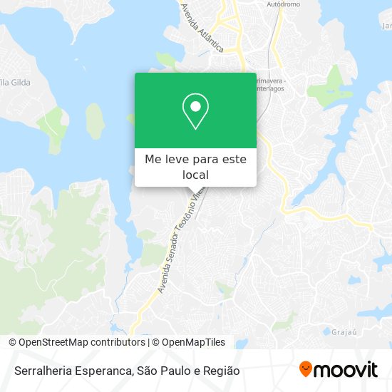 Serralheria Esperanca mapa