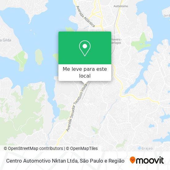 Centro Automotivo Nktan Ltda mapa