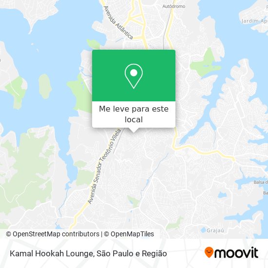 Kamal Hookah Lounge mapa