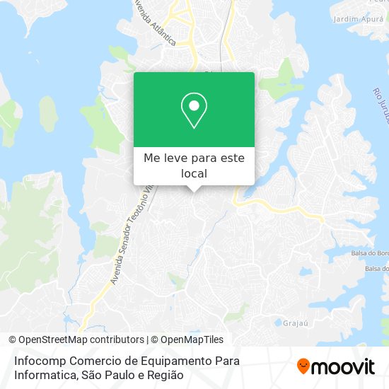 Infocomp Comercio de Equipamento Para Informatica mapa