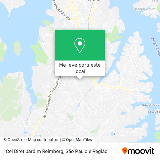 Cei Diret Jardim Reimberg mapa