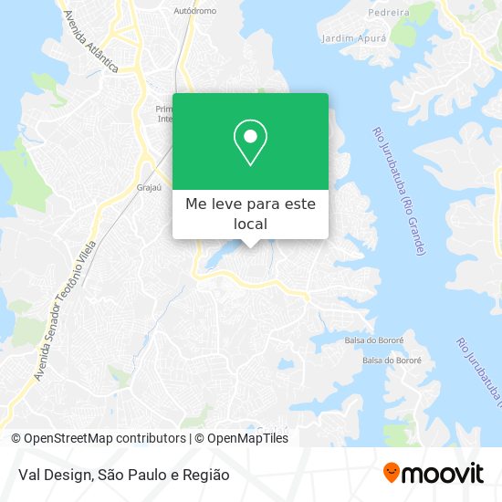 Val Design mapa