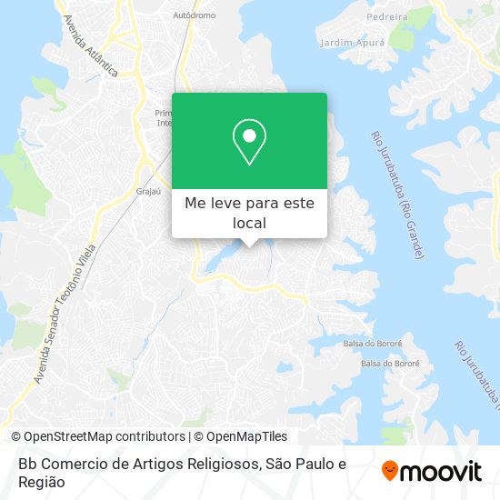 Bb Comercio de Artigos Religiosos mapa