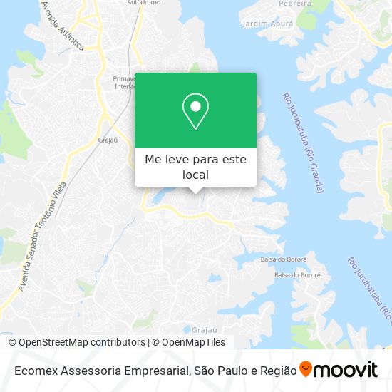 Ecomex Assessoria Empresarial mapa