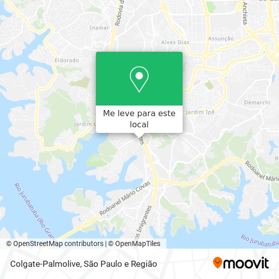 Colgate-Palmolive mapa