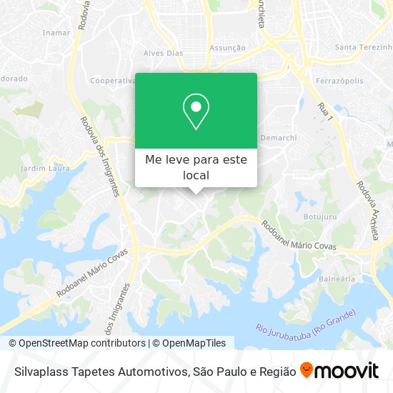 Silvaplass Tapetes Automotivos mapa