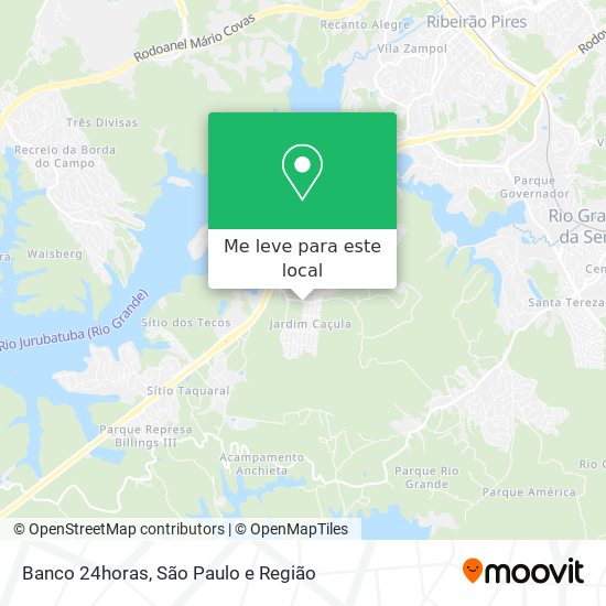 Banco 24horas mapa