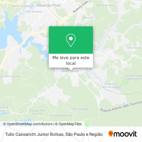 Tulio Cassarotti Junior Bolsas mapa