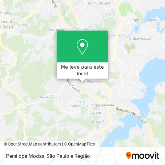 Penélope Modas mapa