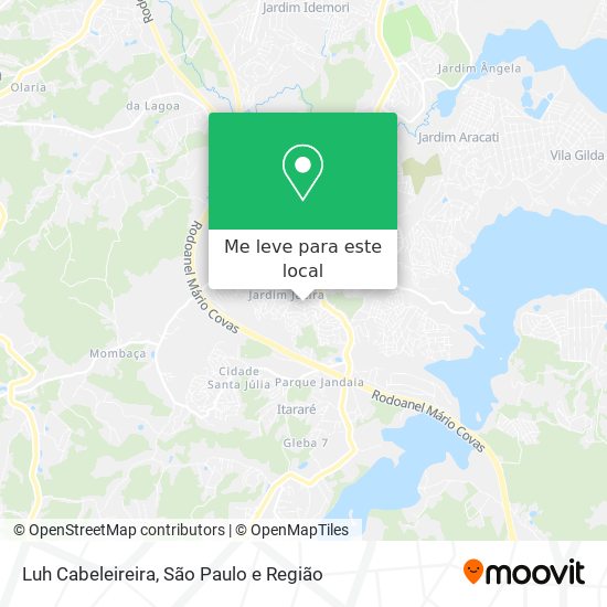 Luh Cabeleireira mapa