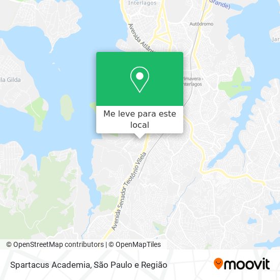 Spartacus Academia mapa