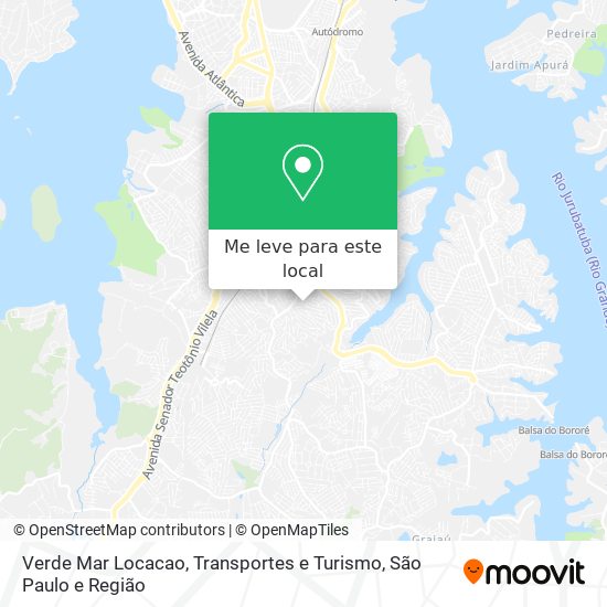 Verde Mar Locacao, Transportes e Turismo mapa