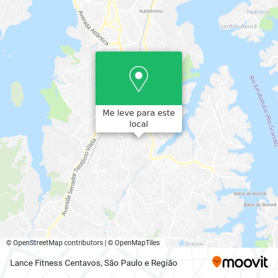 Lance Fitness Centavos mapa