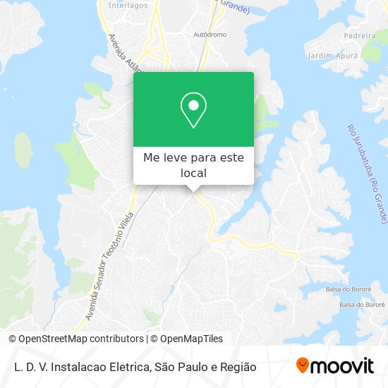 L. D. V. Instalacao Eletrica mapa