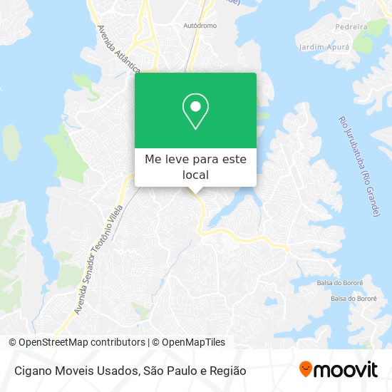 Cigano Moveis Usados mapa