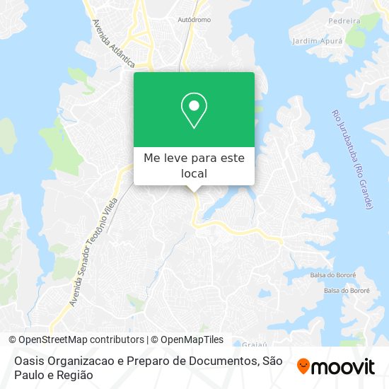 Oasis Organizacao e Preparo de Documentos mapa