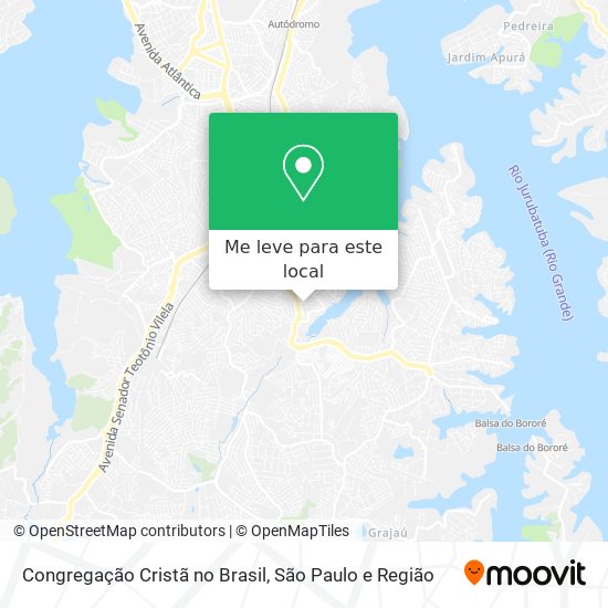 Congregação Cristã no Brasil mapa