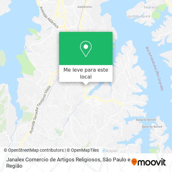 Janalex Comercio de Artigos Religiosos mapa