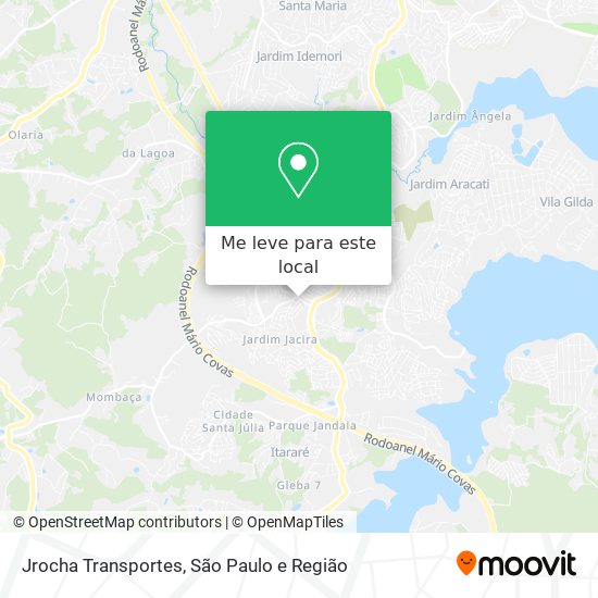 Jrocha Transportes mapa