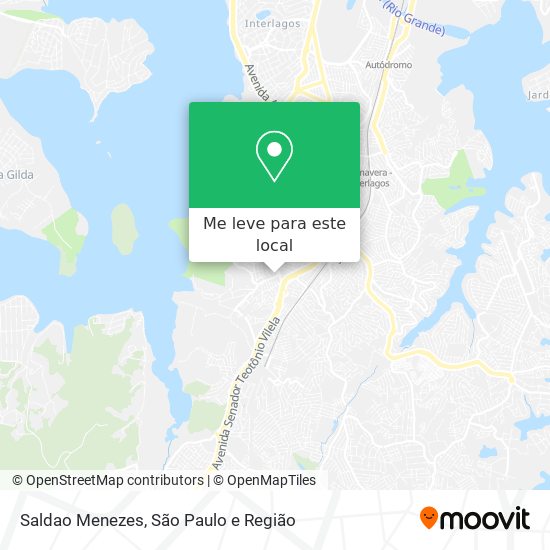 Saldao Menezes mapa