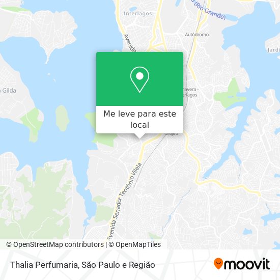 Thalia Perfumaria mapa
