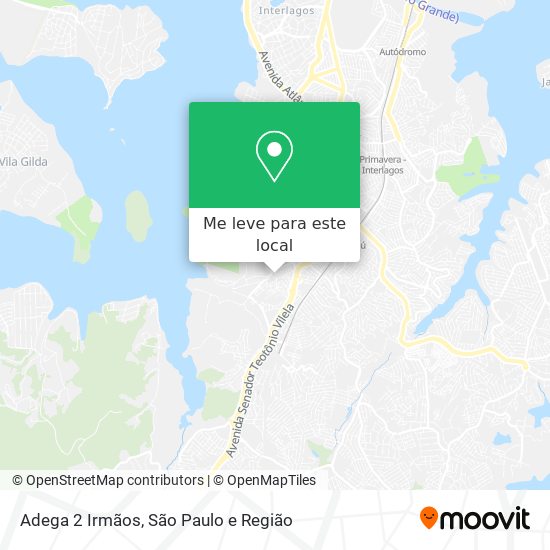 Adega 2 Irmãos mapa