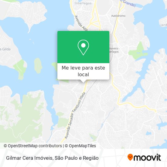 Gilmar Cera Imóveis mapa