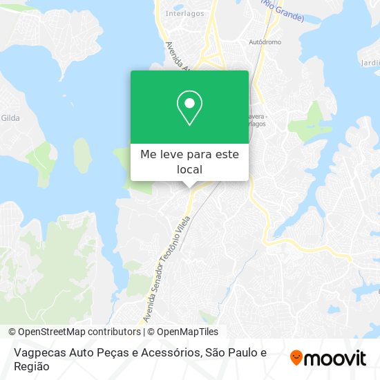 Vagpecas Auto Peças e Acessórios mapa