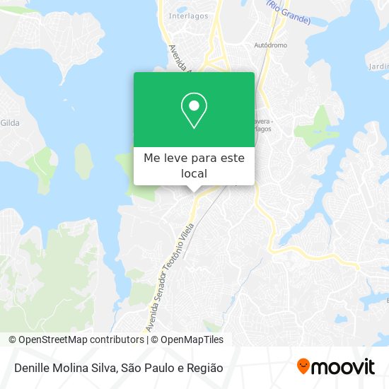 Denille Molina Silva mapa