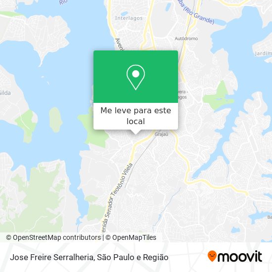 Jose Freire Serralheria mapa