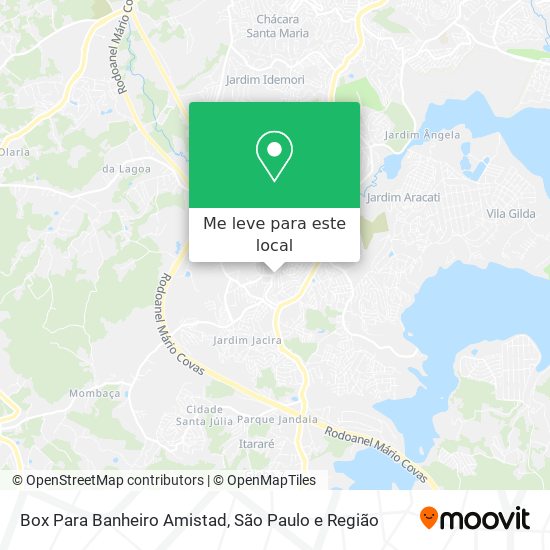 Box Para Banheiro Amistad mapa