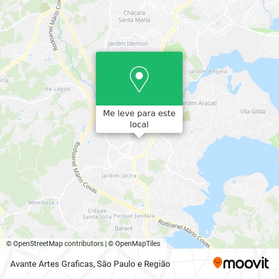 Avante Artes Graficas mapa